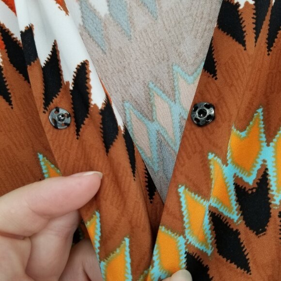 Southwest Style Romper, PL - Perfect for Boho, Western, Festival, Beach, Cabin - Picture 4 of 9